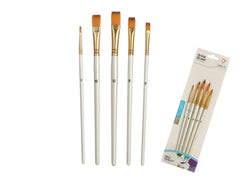 Brushes set with severed head