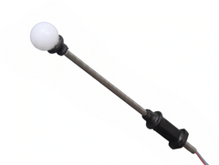 Decorative street lamp with one ball 5.5 cm