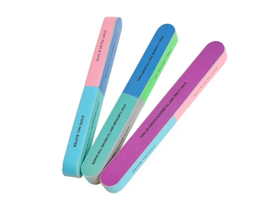 Emery board polishing