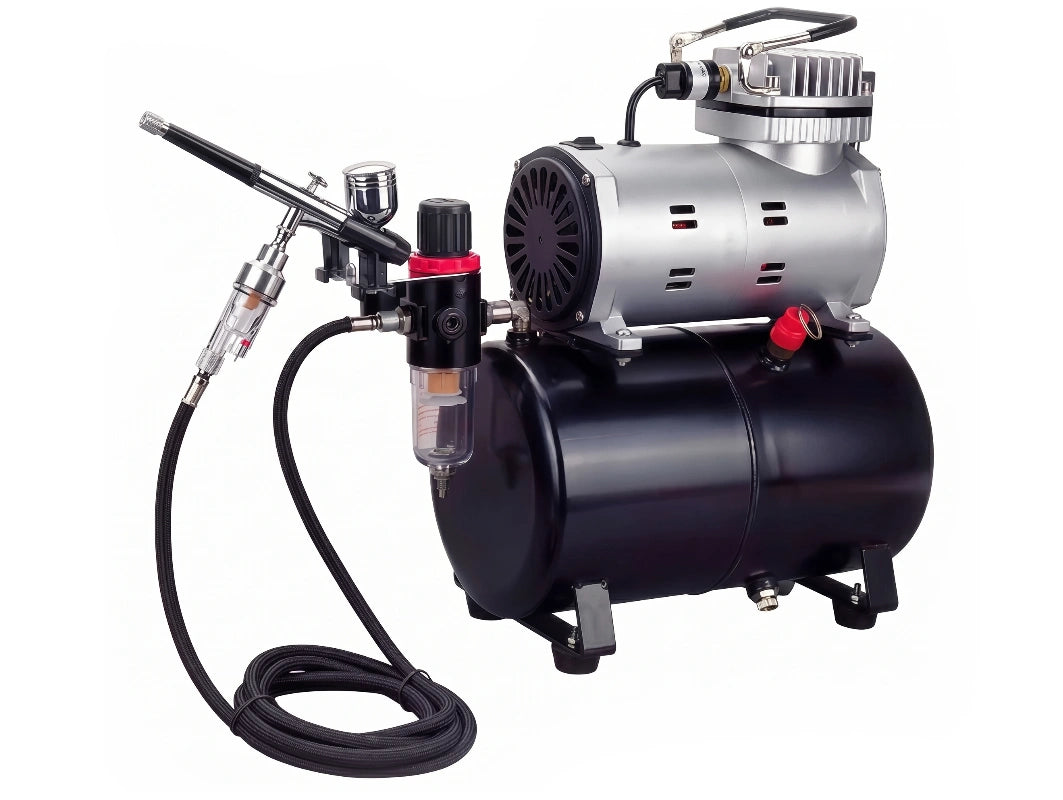 TG212T Compressor With HD-130 Airbrush (220v-240v)