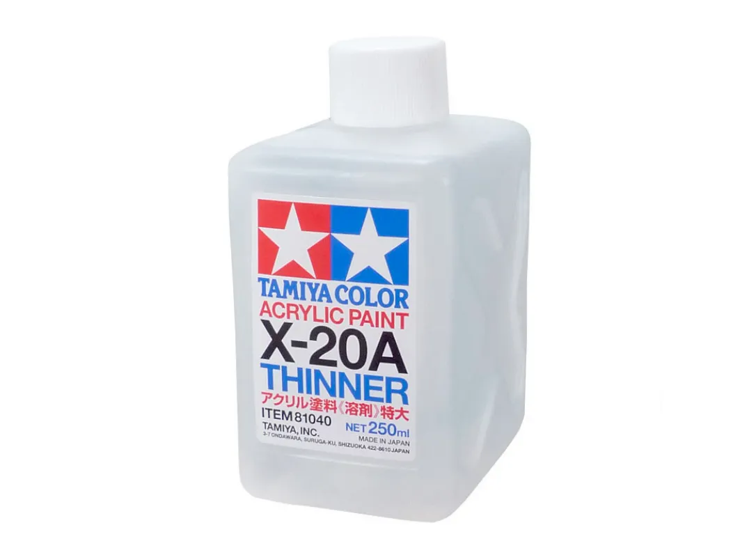 Tamiya color acrylic paint X-20A thinner