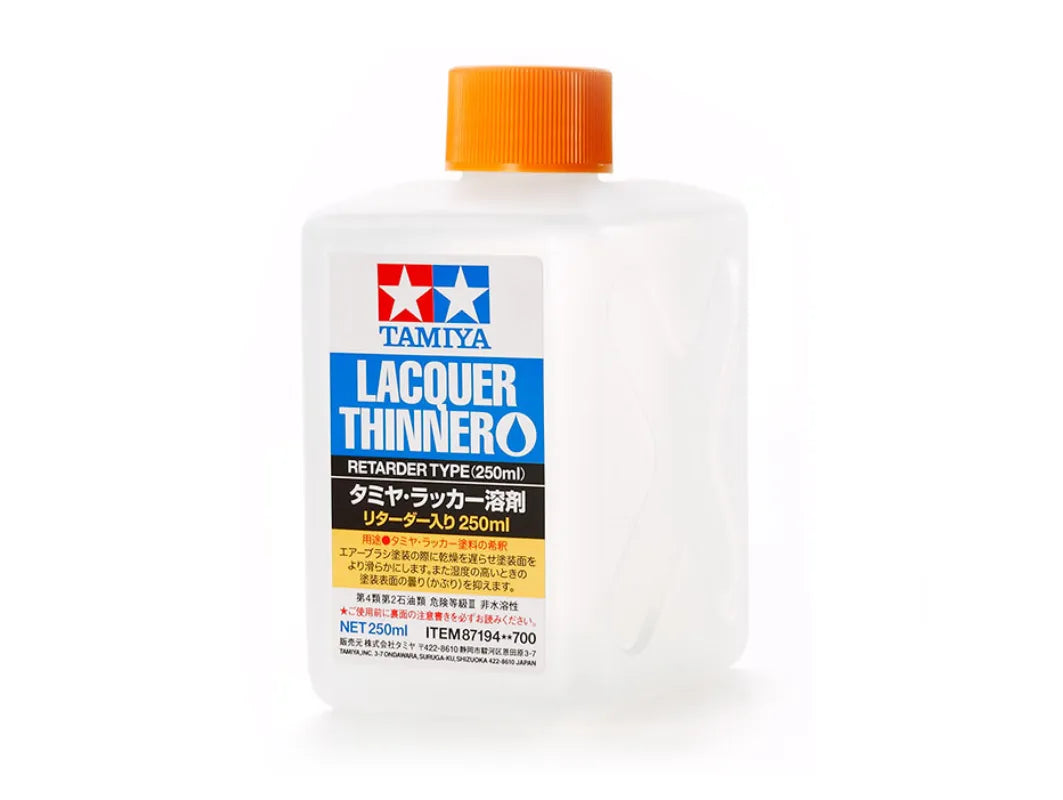 Tamiya lacquer thinner retarder type
