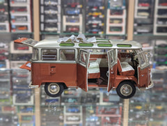 Volkswagen T1 Camper OrangeWhite Roof DC