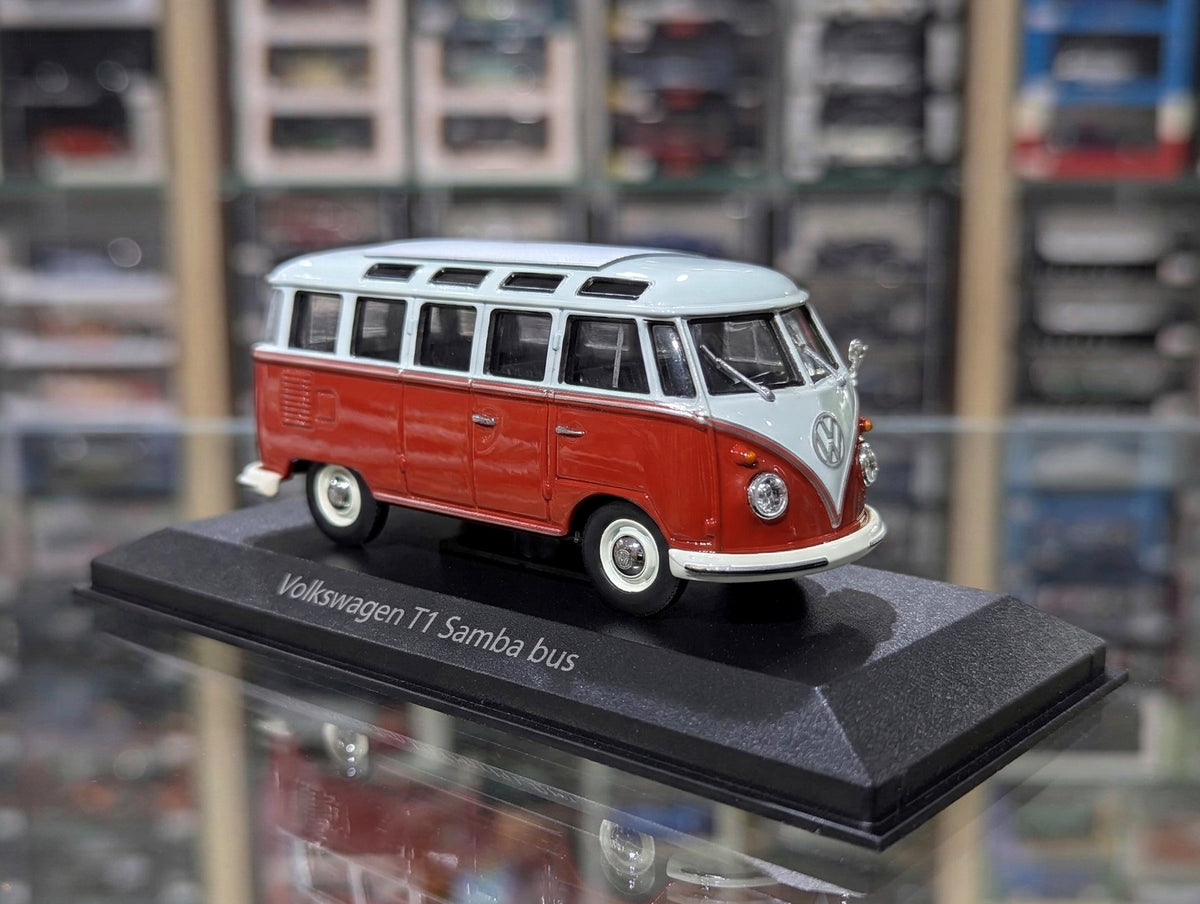 Volkswagen T1 Samba bus (Red)